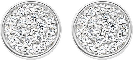 JETTE Ohrstecker ESSENCE 87223264 925er Silber rhodiniert