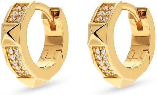 JETTE Creolen SKYSCRAPER 89193457 925er Silber, recycelt