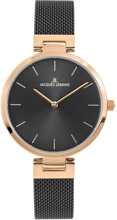 Jacques Lemans Damenuhr Classic 1-2110J Edelstahl