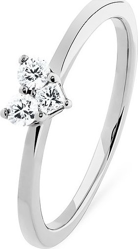 Valeria Damenring 88405471 585er Weißgold