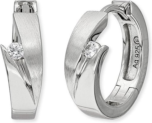 Engelsrufer Creolen ERE-JANA-ZI-CR 925er Silber, Farbstein