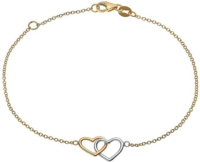 Valeria Armband 88077954 375er Gelbgold, 375er Weißgold