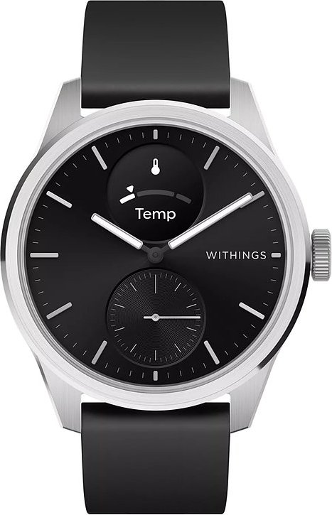 Withings Unisexuhr Scanwatch 2 HWA10-MODEL 4-ALL-IN Edelstahl
