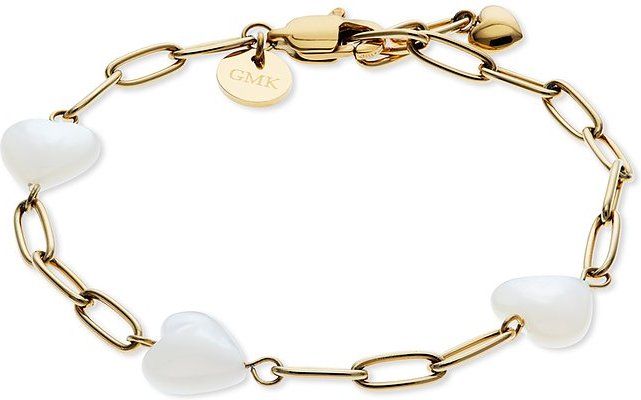 Guido Maria Kretschmer Armband PUFFY HEARTS MOP 89219642 Edelstahl