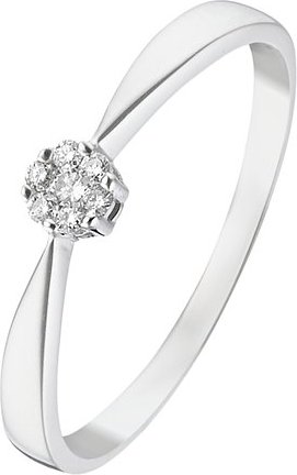 Valeria Damenring 87381595 375er Weißgold