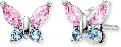 Engelsrufer Ohrstecker SS25 HEES-BUTTERFLY1-ZI-S Edelstahl, Emaille