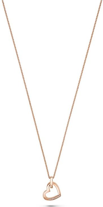 JETTE Kette TWISTED HEART 87690296 925er Silber