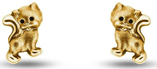 FAVS Little Friends Ohrstecker 88431898 375er Gelbgold