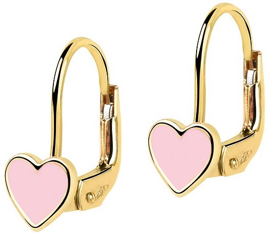 FAVS Little Friends Kinderohrring 89149061 375er Gelbgold, Emaille