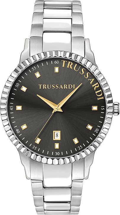 Trussardi Herrenuhr T-Bent R2453141009 Edelstahl