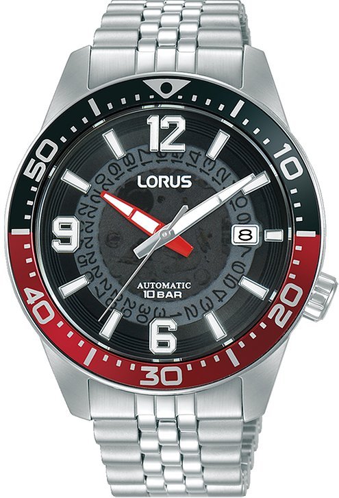 Lorus Herrenuhr Sports Mechanical RU413AX9 Edelstahl