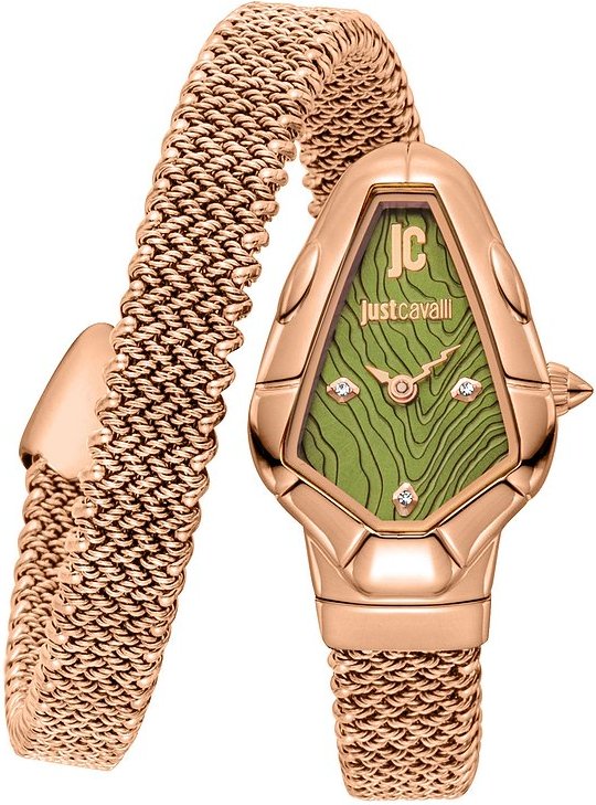 Just Cavalli Damenuhr Signature Snake JC1L426M0045 Edelstahl
