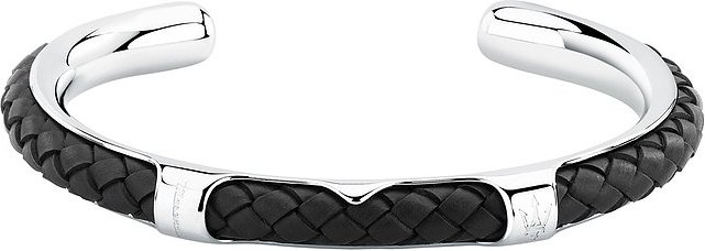 Maserati Armreif Leather JM226AVE38 Edelstahl