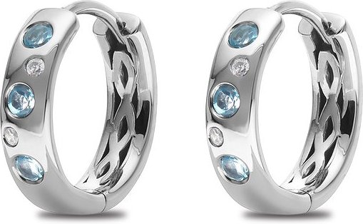 Valeria Creolen 89218305 585er Weißgold