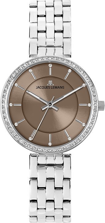 Jacques Lemans Damenuhr Elegance 1-2212B Edelstahl
