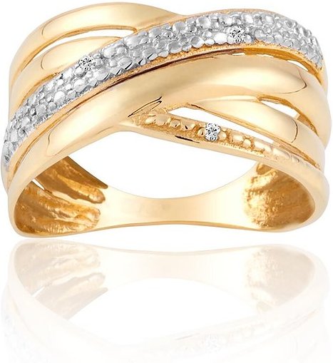 Valeria Damenring 89121418 585er Gelbgold