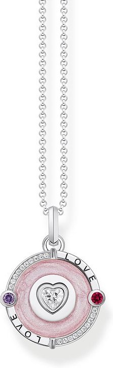 Thomas Sabo Kette Sterling Silver KE2201-390-9-L45V 925er Silber, Emaille