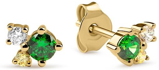 FAVS Ohrstecker 88819101 375er Gelbgold