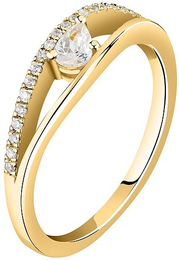Live Diamond Damenring LDY031180016 375er Gelbgold, recycelt