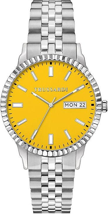 Trussardi Herrenuhr T-Bent R2453141013 Edelstahl