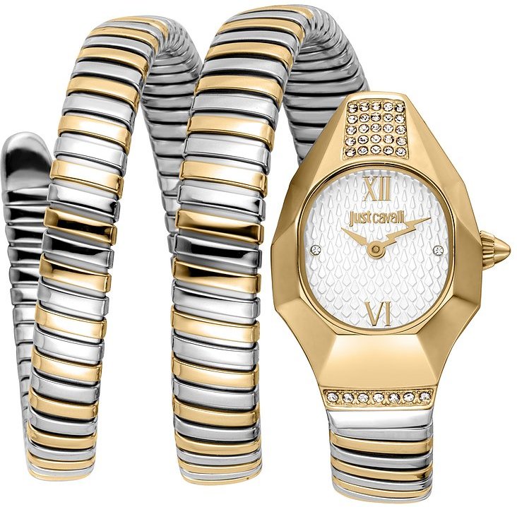 Just Cavalli Damenuhr Signature Snake JC1L397M0065 Edelstahl