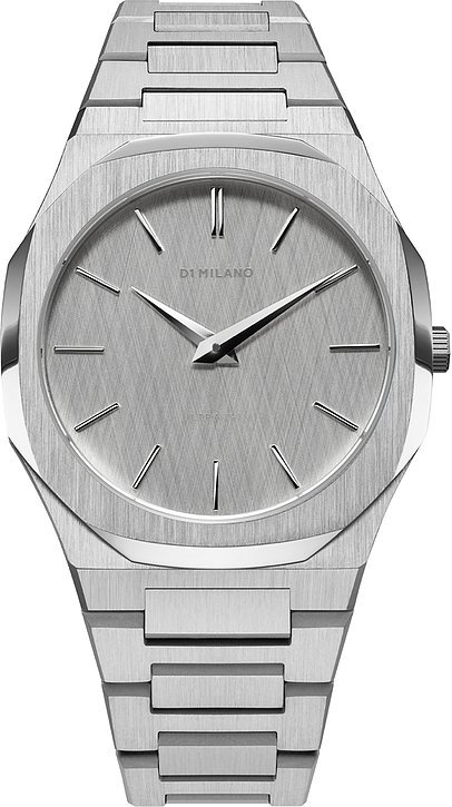 D1 Milano Herrenuhr UTBJ23 Edelstahl