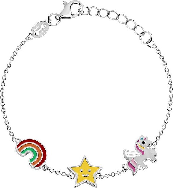 FAVS Armband 89146861 925er Silber, Emaille