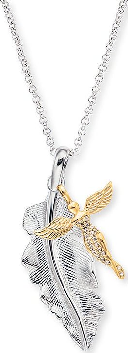Engelsrufer Kette ERN-FEDER-ANGEL-BIG 925er Silber