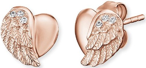 Engelsrufer Ohrstecker ERE-LILHEARTWING-STR 925er Silber