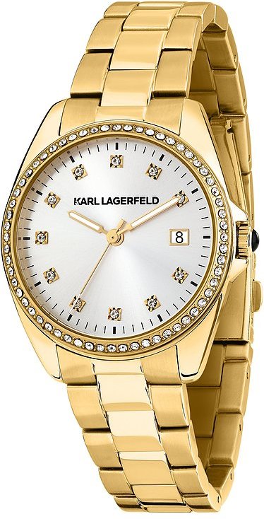 Karl Lagerfeld Damenuhr R0553101505 Edelstahl