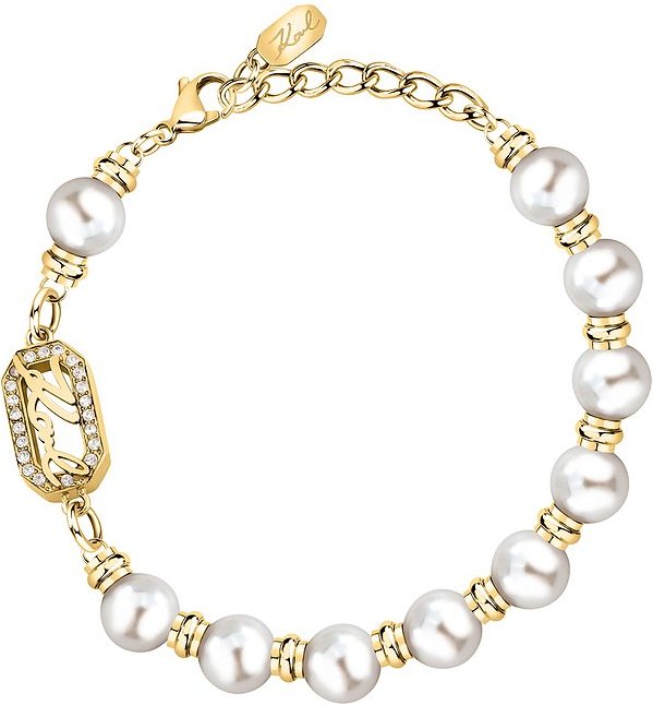Karl Lagerfeld Armband Pearl KLAYR09 Edelstahl