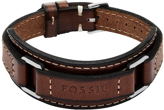 Fossil Armband Holiday 2025 JF04941040 Leder, Edelstahl