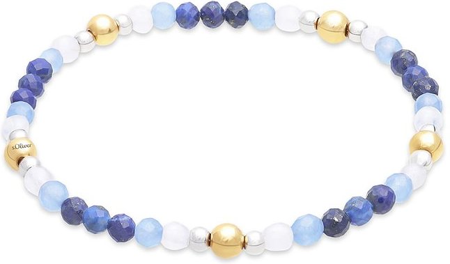 s.Oliver Armband SOJ-0172-B-18 Edelstahl, Farbstein