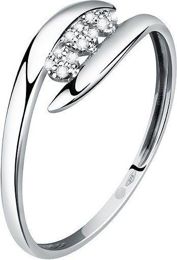 Valeria Damenring 89113938 375er Weißgold