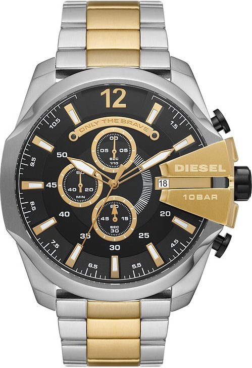 Diesel Chronograph Mega Chief DZ4581 Edelstahl