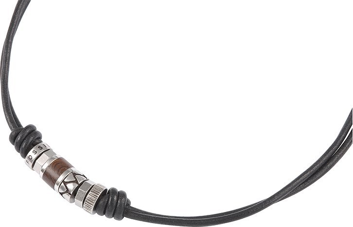 Fossil Kette JF84068040 Edelstahl, Leder