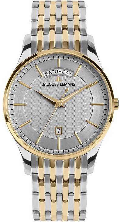 Jacques Lemans Herrenuhr London 1-2193J Edelstahl