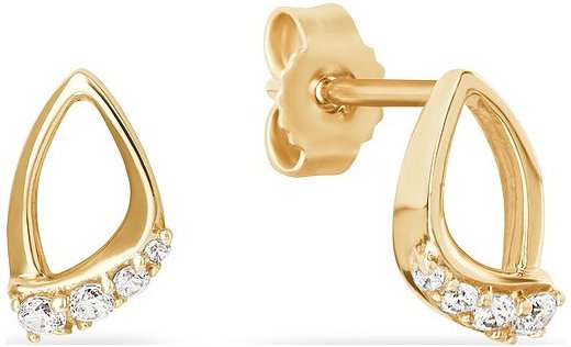 FAVS Ohrstecker 88444922 585er Gelbgold