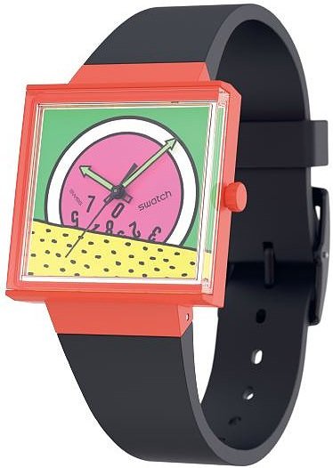 Swatch Unisexuhr 2410 SWATCH BREAK FREE SO34Z101 Kunststoff