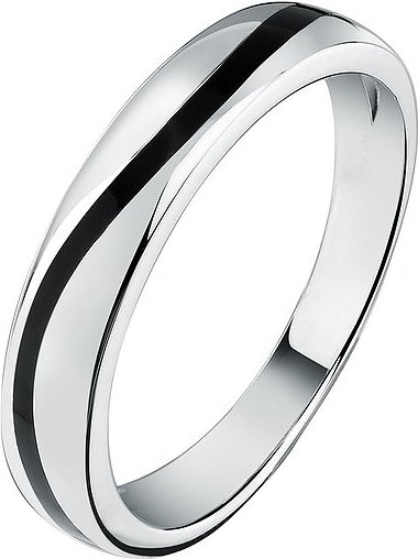 Valeria Herrenring 89217729 925er Silber, recycelt, Emaille