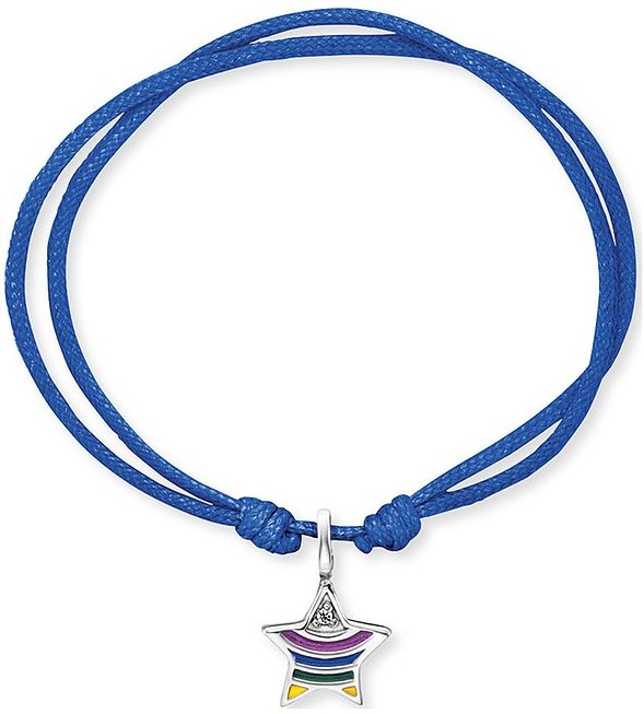 Engelsrufer Armband HEB-STAR-RAINBOW 925er Perlon/Nylon