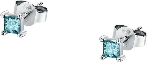 ESPRIT Ohrstecker SQUARE COLORS 89192579 925er Silber, Farbstein