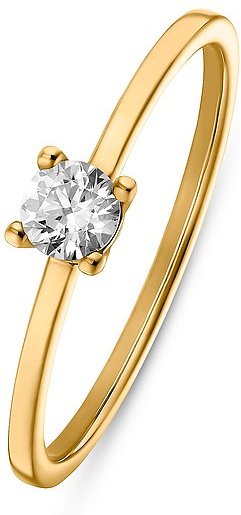 Valeria Damenring 89208286 375er Gelbgold