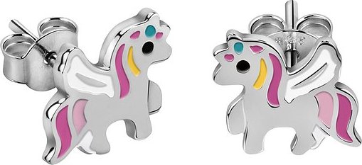 FAVS Little Friends Kinderohrring 89147956 925er Silber, Emaille