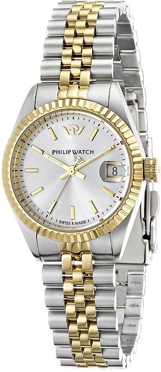 Philip Watch Damenuhr Caribe Urban R8253107519 Edelstahl
