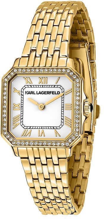 Karl Lagerfeld Damenuhr Icon Square R0553110501 Edelstahl