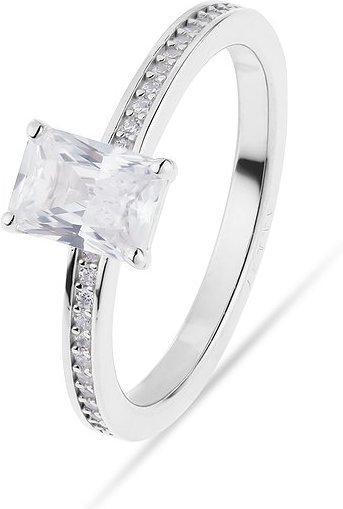 JETTE Damenring ETERNAL 89221904 925er Silber, recycelt