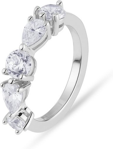 JETTE Damenring CASCADE 89221856 925er Silber, recycelt