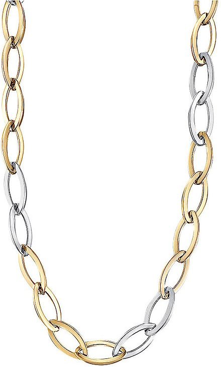 Valeria Kette 88078004 375er Gelbgold, 375er Weißgold