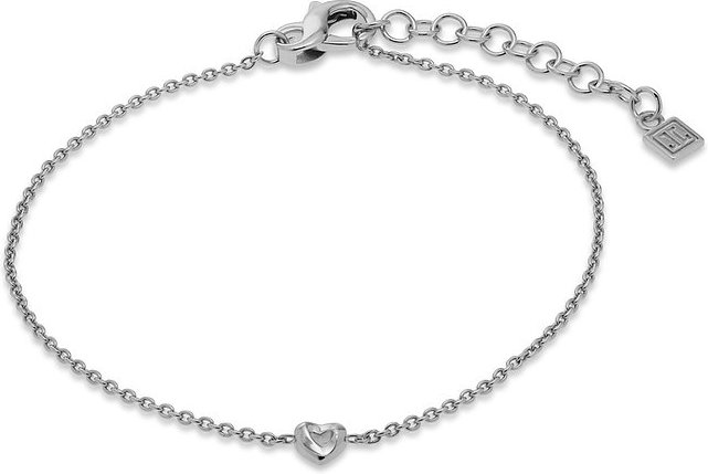 JETTE Armband TWISTED HEART 89221748 925er Silber, recycelt